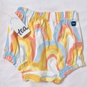 Tea Collection Rainbow Bubble Shorts 3-6 Months